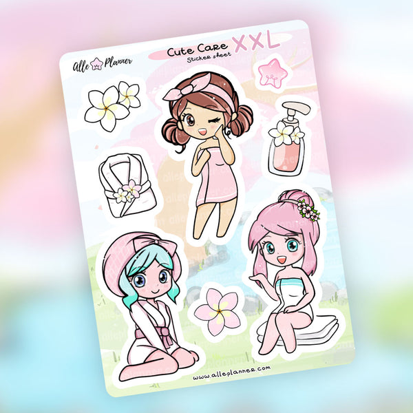 XXL Stickers - Cute Care 1