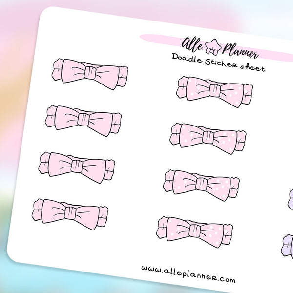 Doodle Stickers - 086 Headband Pink Shades