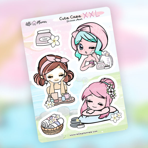 XXL Stickers - Cute Care 2