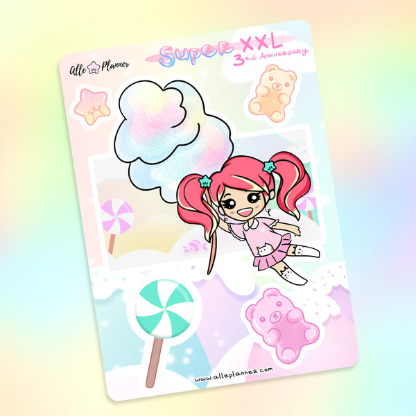 Super XXL Stickers - Ichigo CandyLand