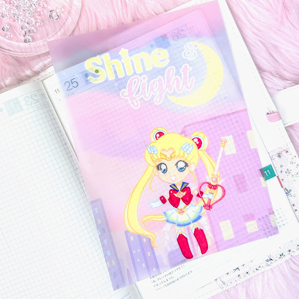 Shine & Fight Sailor Moon Dashboard