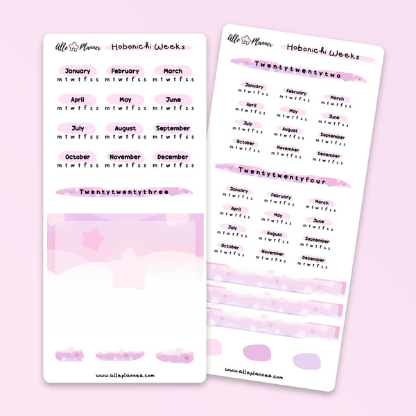 Hobonichi Weeks Sticker Kit: Nov 2021 – The Planner Society
